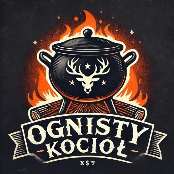 Ognisty Kocioł - kociołek myśliwski żeliwny 8L